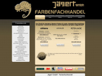jaegert-lacke.at Webseite Vorschau