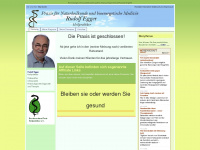 rudolf-egger.de Webseite Vorschau