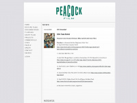 peacock.ch Webseite Vorschau