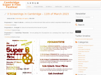 cambridge-super8.org Webseite Vorschau