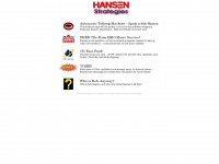 hansen1.com Webseite Vorschau