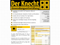 derknecht.net Webseite Vorschau