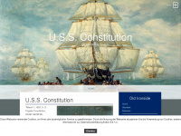 uss-constitution.de Webseite Vorschau