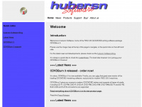 hubersn-software.com Webseite Vorschau