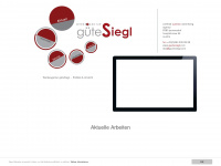 guetesiegl.com Webseite Vorschau
