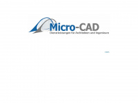 micro-cad.de Webseite Vorschau