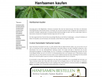 hanfsamenkaufen.net Webseite Vorschau