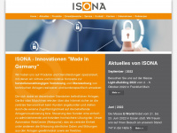 isona.de Webseite Vorschau
