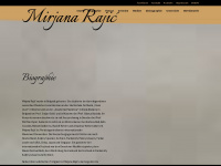 mirjanarajic.de Webseite Vorschau