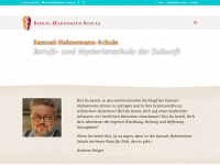 samuel-hahnemann-schule.de Webseite Vorschau