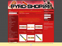 pyro-shop24.de Webseite Vorschau