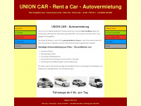 unioncar.eu Webseite Vorschau