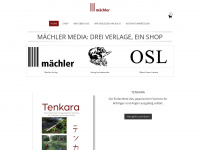 maechlerverlag.ch Webseite Vorschau