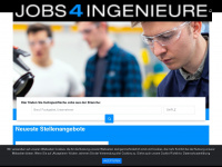 jobs4ingenieure.de Webseite Vorschau