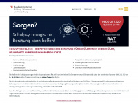 schulpsychologie.at Webseite Vorschau