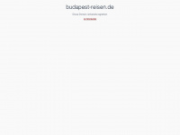 budapest-reisen.de Webseite Vorschau