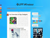 spy-wireless.com Webseite Vorschau