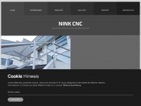 nink-cnc.de Webseite Vorschau