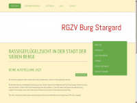 rgzv-burg-stargard.de Webseite Vorschau