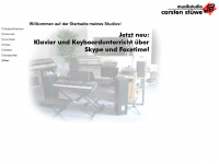 musikstudio-stuewe.de Webseite Vorschau