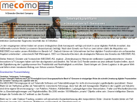 mecomo.com Webseite Vorschau