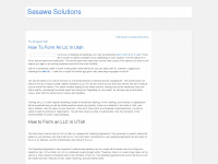 sesawe.net Webseite Vorschau