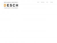 treppenbau-desch.de Webseite Vorschau