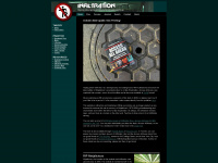 infiltration.org Webseite Vorschau