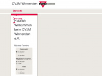 cvjm-winnenden.de Webseite Vorschau