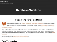 rambow-musik.de Webseite Vorschau
