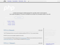 pl.php.net Webseite Vorschau