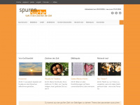 spurensuche.info Webseite Vorschau