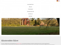 kloster-ihlow.de Webseite Vorschau