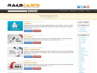 railscasts.com Webseite Vorschau