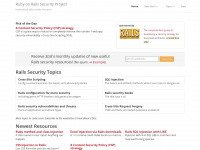 rorsecurity.info Webseite Vorschau