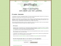 geoplugin.com Webseite Vorschau