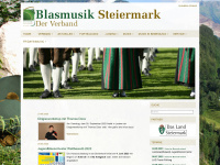 blasmusik-verband.at Webseite Vorschau