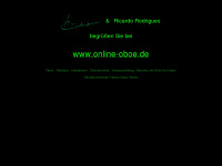 online-oboe.de Webseite Vorschau