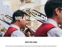musikkapelle-mariahilf.at Webseite Vorschau