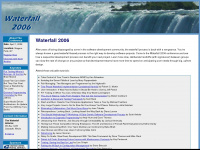 waterfall2006.com Webseite Vorschau
