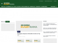 rugbyrama.fr Webseite Vorschau