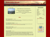 wetter-bremm.de Webseite Vorschau