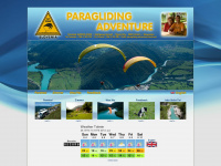 paragliding-adventure.com Webseite Vorschau
