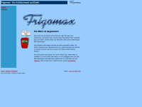 frigomax.de Webseite Vorschau