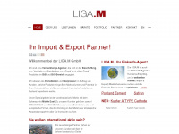 ligam.de Webseite Vorschau