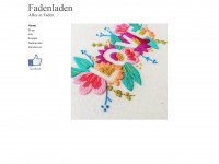 fadenladen.com Webseite Vorschau