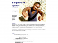 bongoflava.de Webseite Vorschau