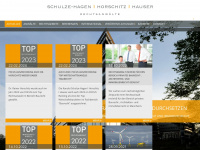 schulze-hagen.com Webseite Vorschau