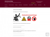 asbestmassenklage.de Webseite Vorschau