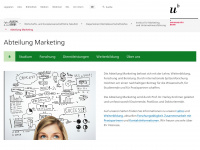 marketing.imu.unibe.ch Webseite Vorschau